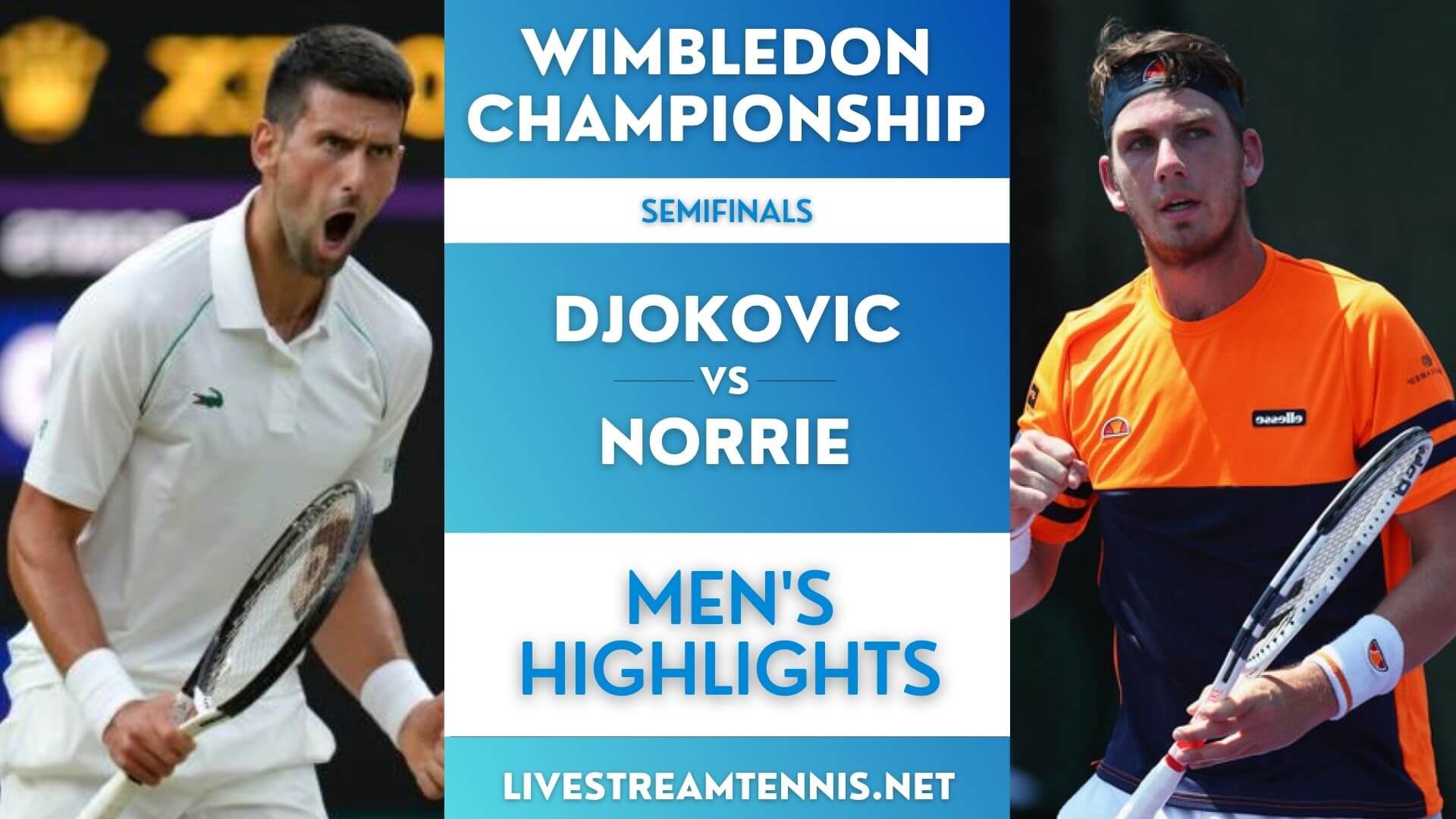 Wimbledon Men Singles Semifinal Highlights 2022