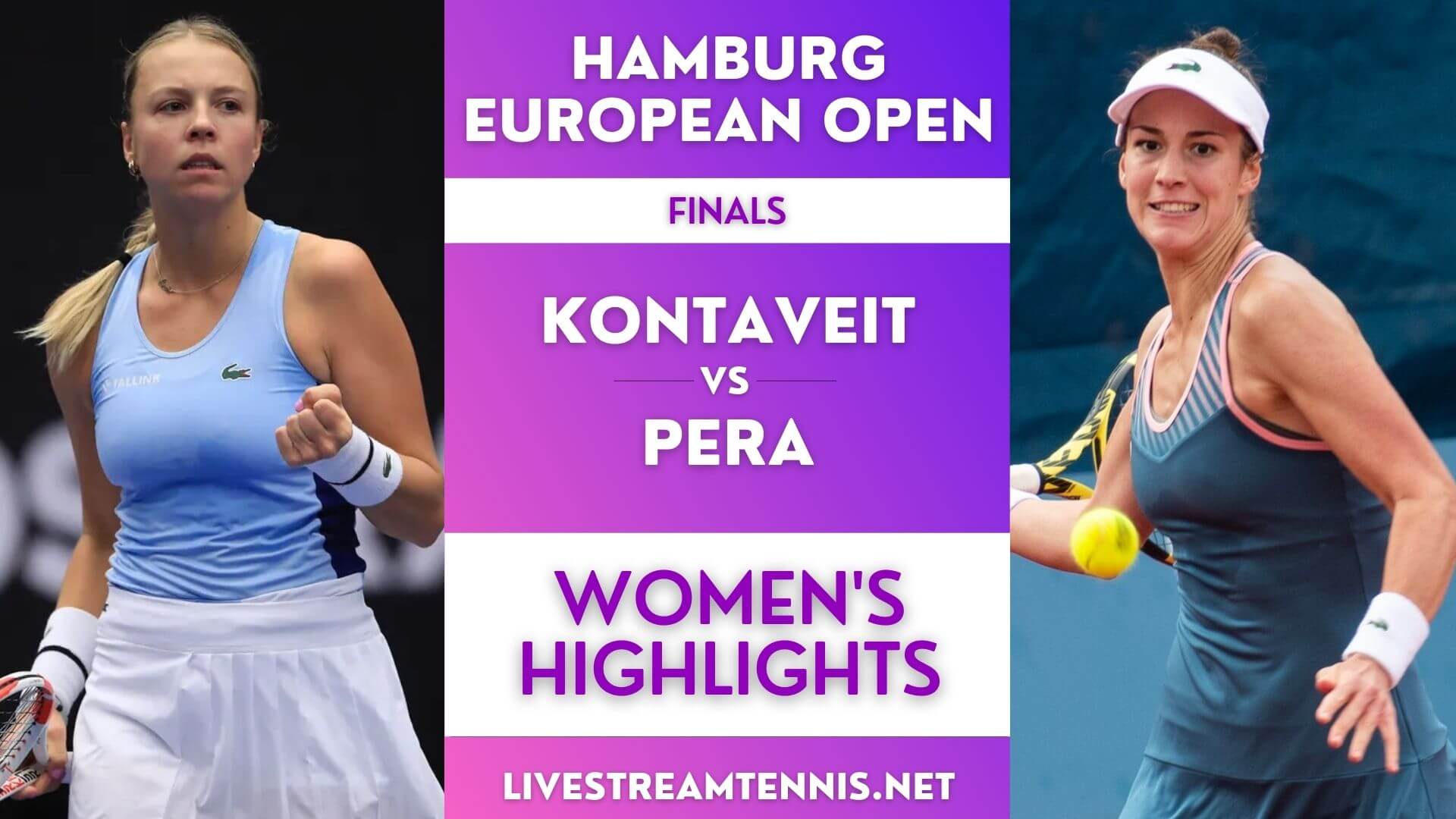 Hamburg Open WTA Final Highlights 2022