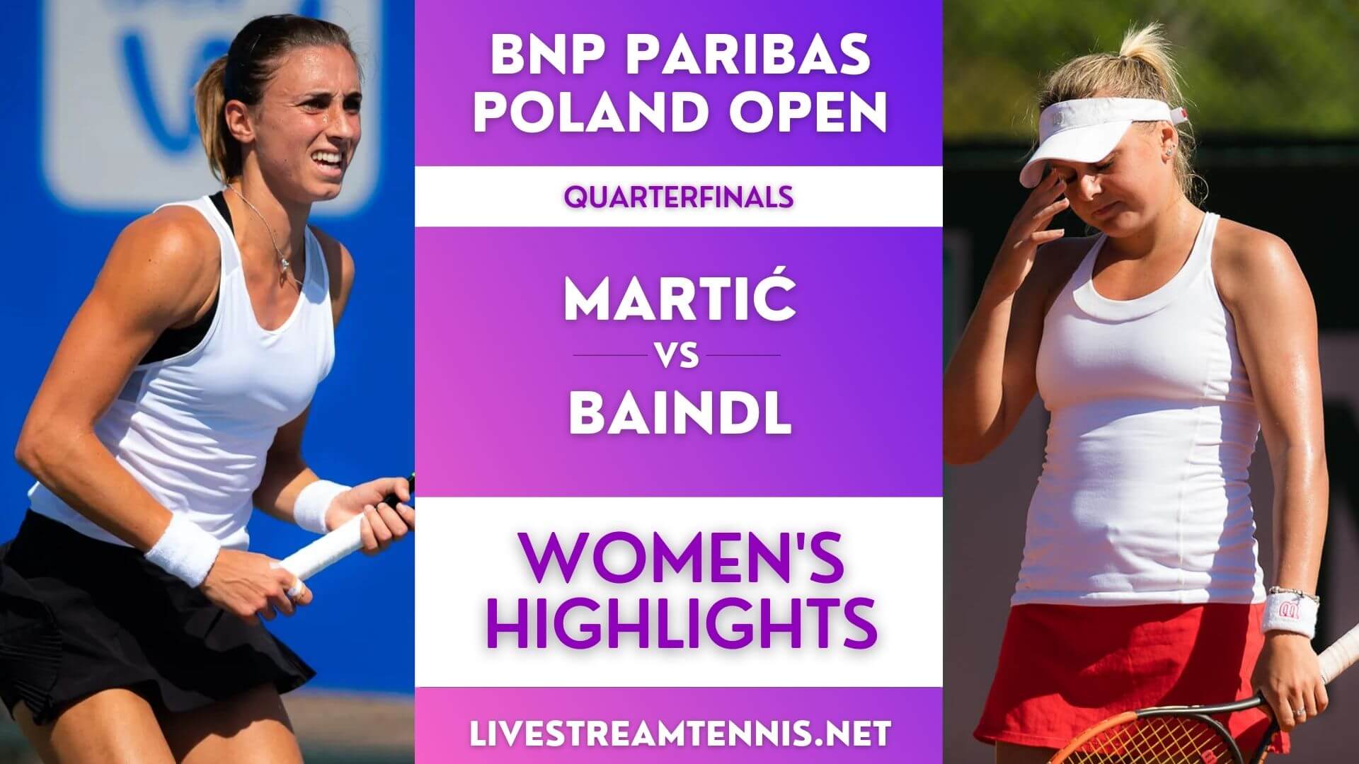 Poland Open WTA Quarterfinal 2 Highlights 2022
