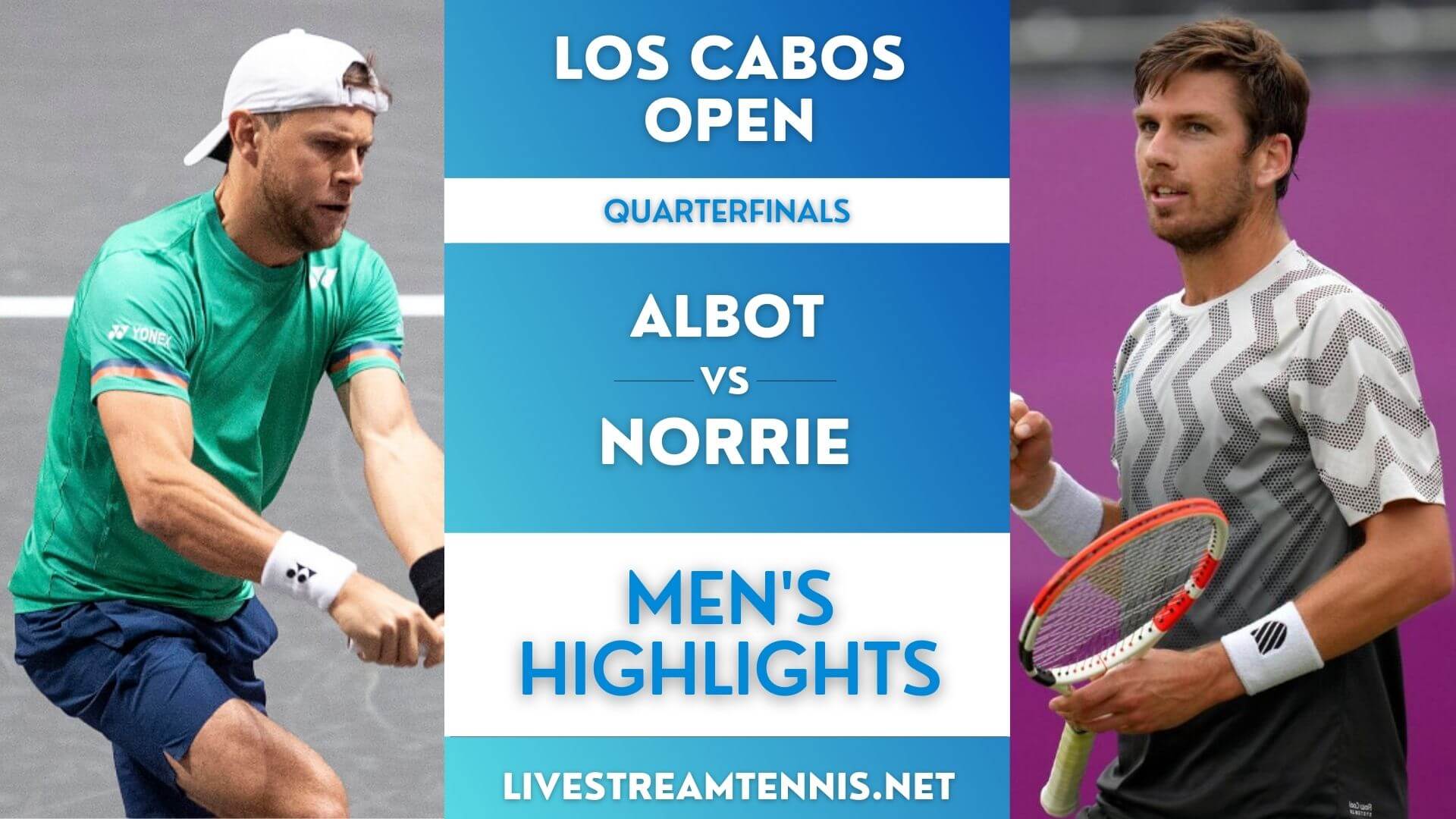 Los Cabos Open ATP Quarterfinal 1 Highlights 2022