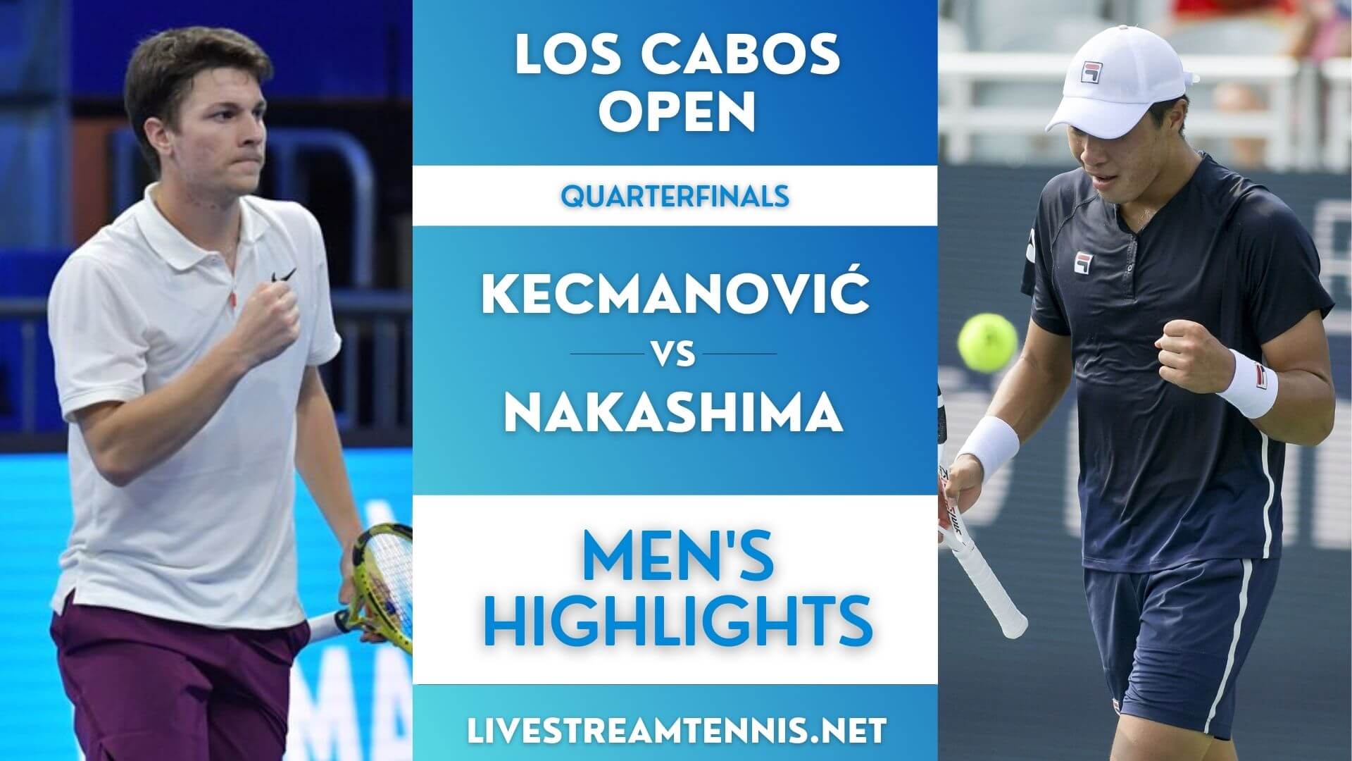 Los Cabos Open ATP Quarterfinal 4 Highlights 2022