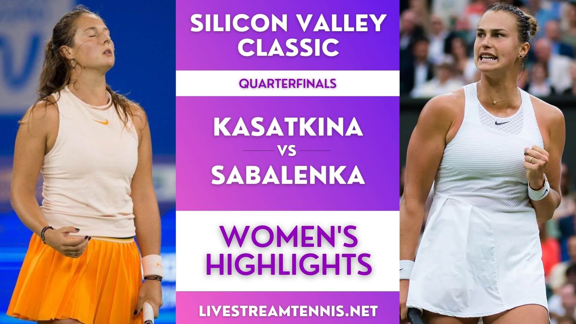 Silicon Valley Classic WTA Quarterfinal 1 Highlights 2022