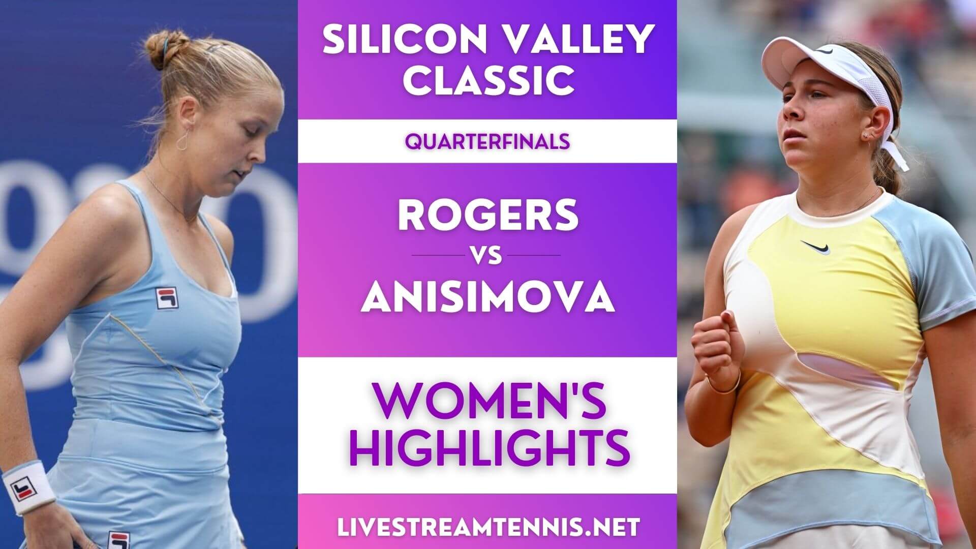 Silicon Valley Classic WTA Quarterfinal 2 Highlights 2022