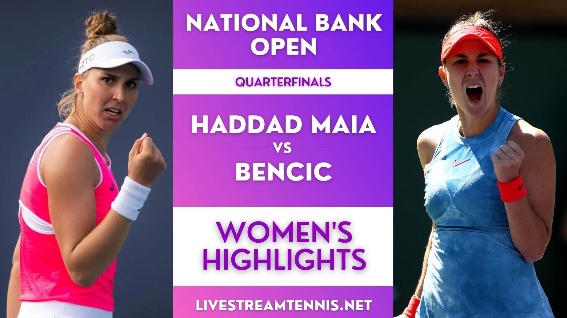 National Bank Open WTA Quarterfinal 3 Highlights 2022