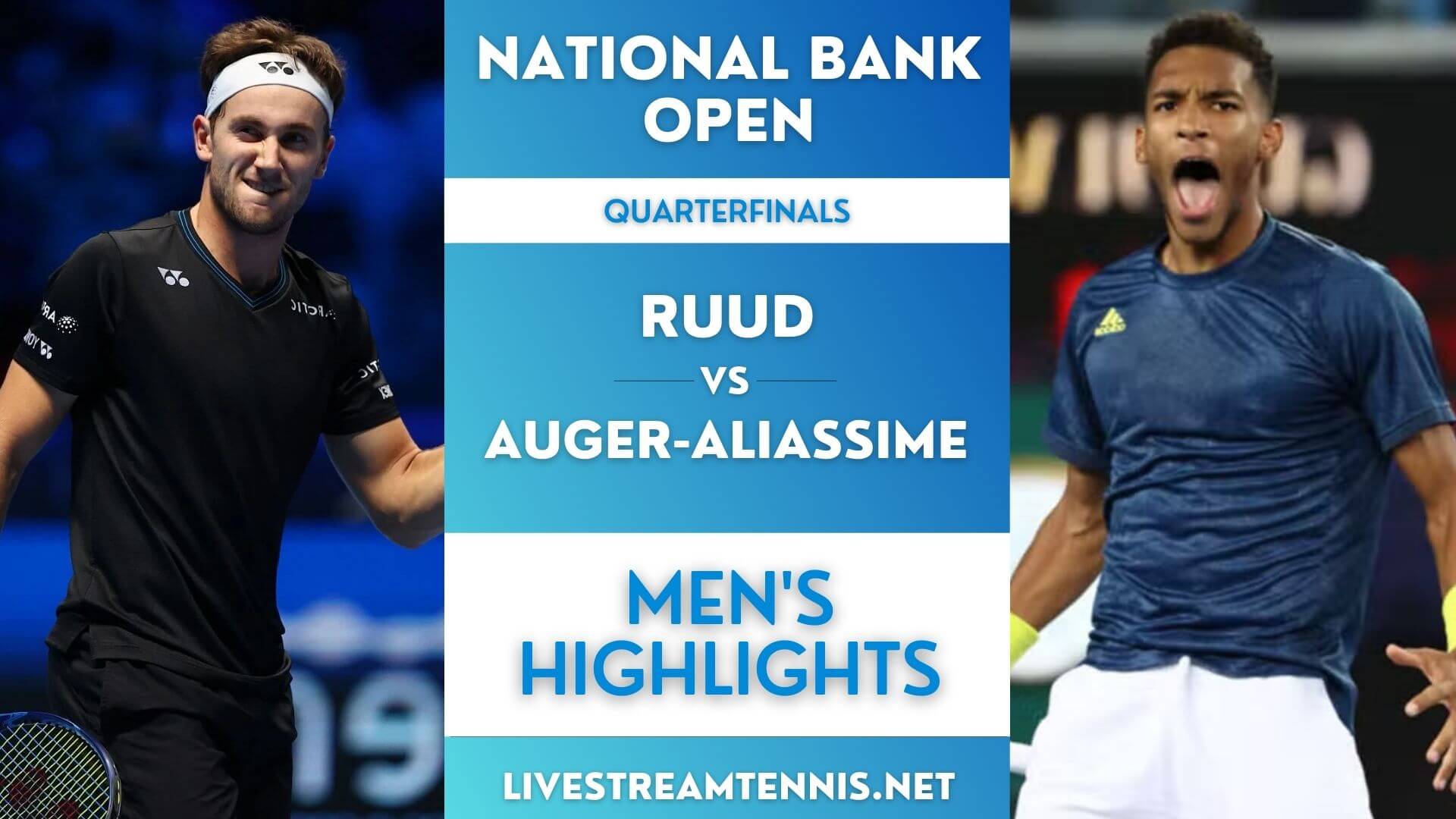 National Bank Open ATP Quarterfinal 1 Highlights 2022