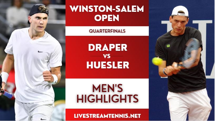 Winston Salem Open ATP Quarterfinal 1 Highlights 2022