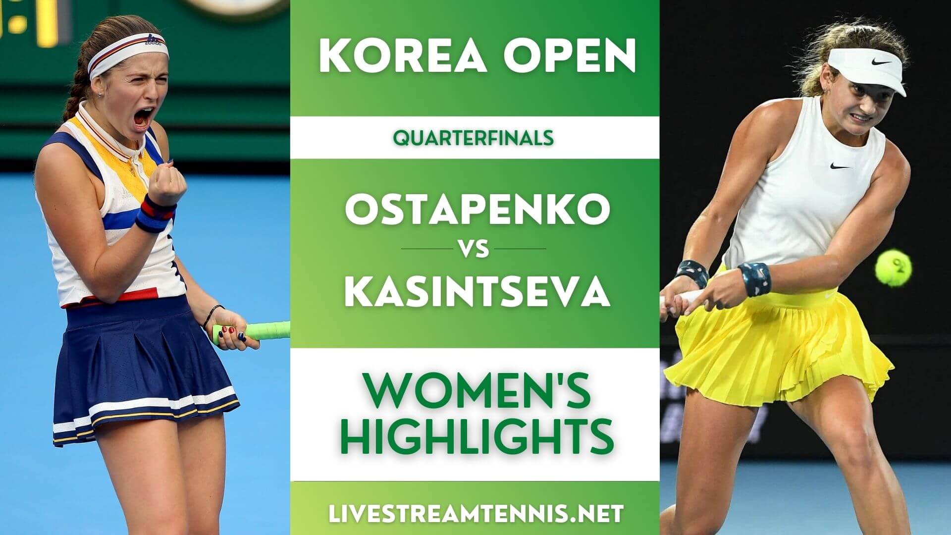 Korea Open Women Quarterfinal 1 Highlights 2022