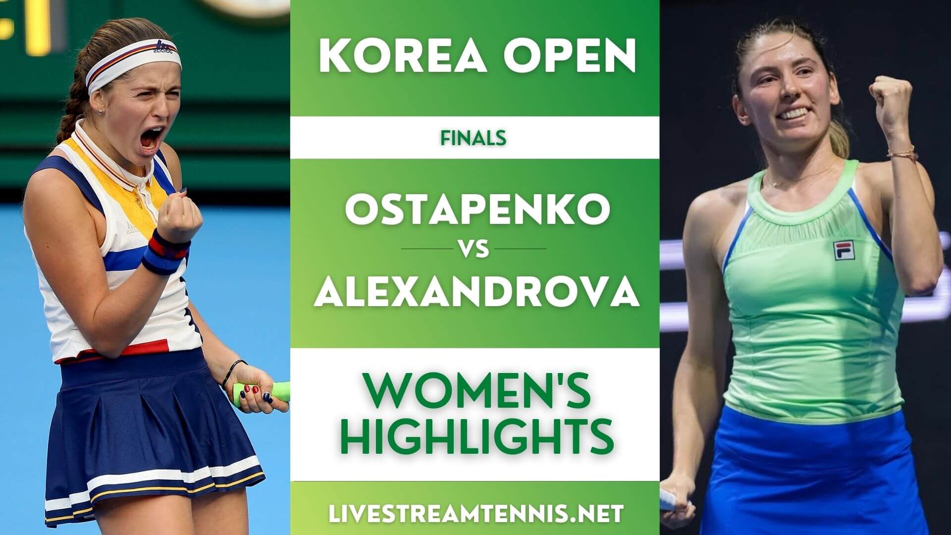 Korea Open Women Final Highlights 2022
