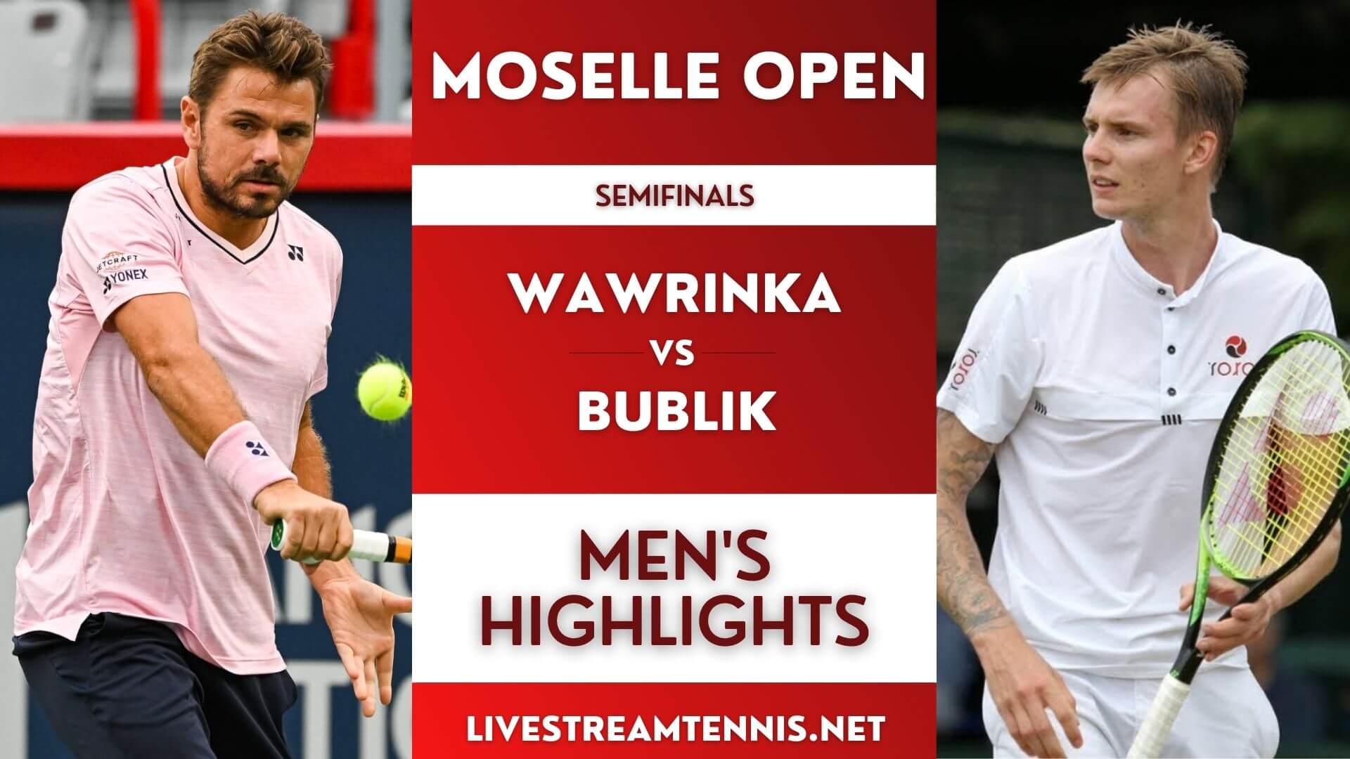 Moselle Open Men Semifinal 1 Highlights 2022