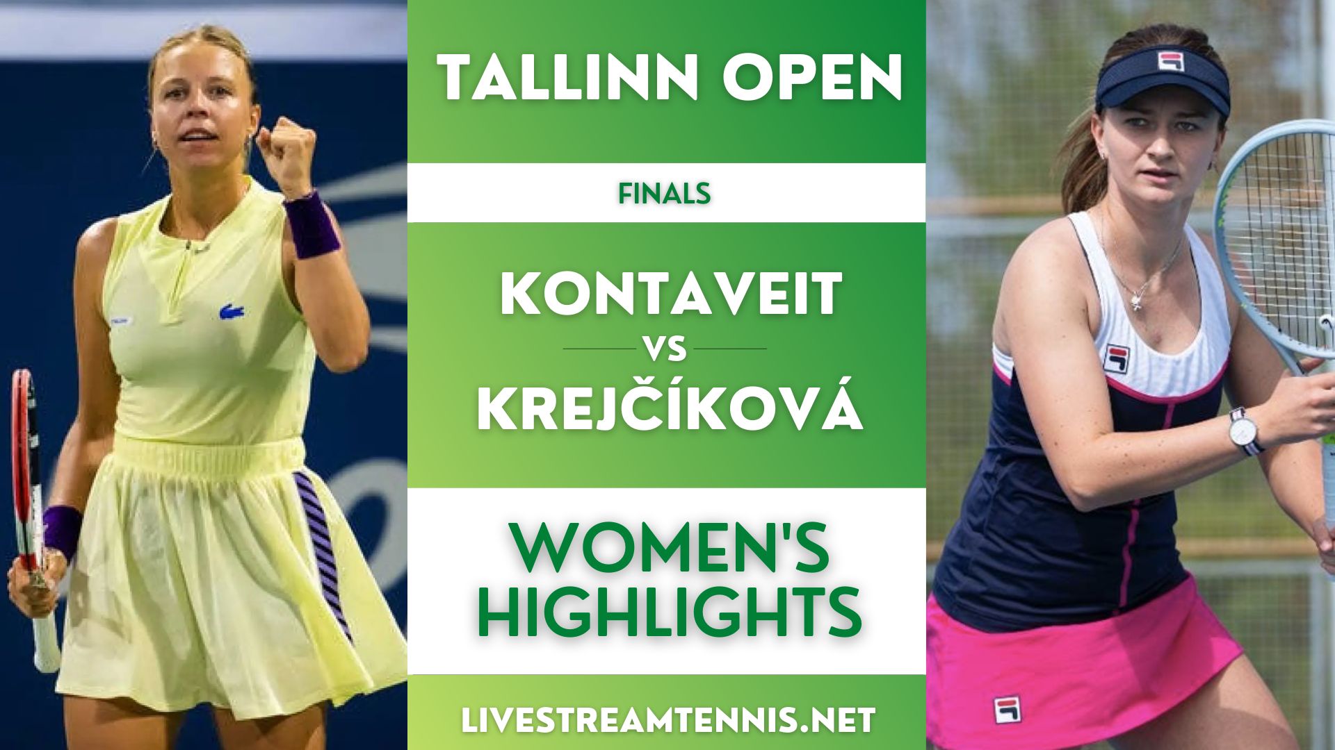 Tallinn Open Women Final Highlights 2022