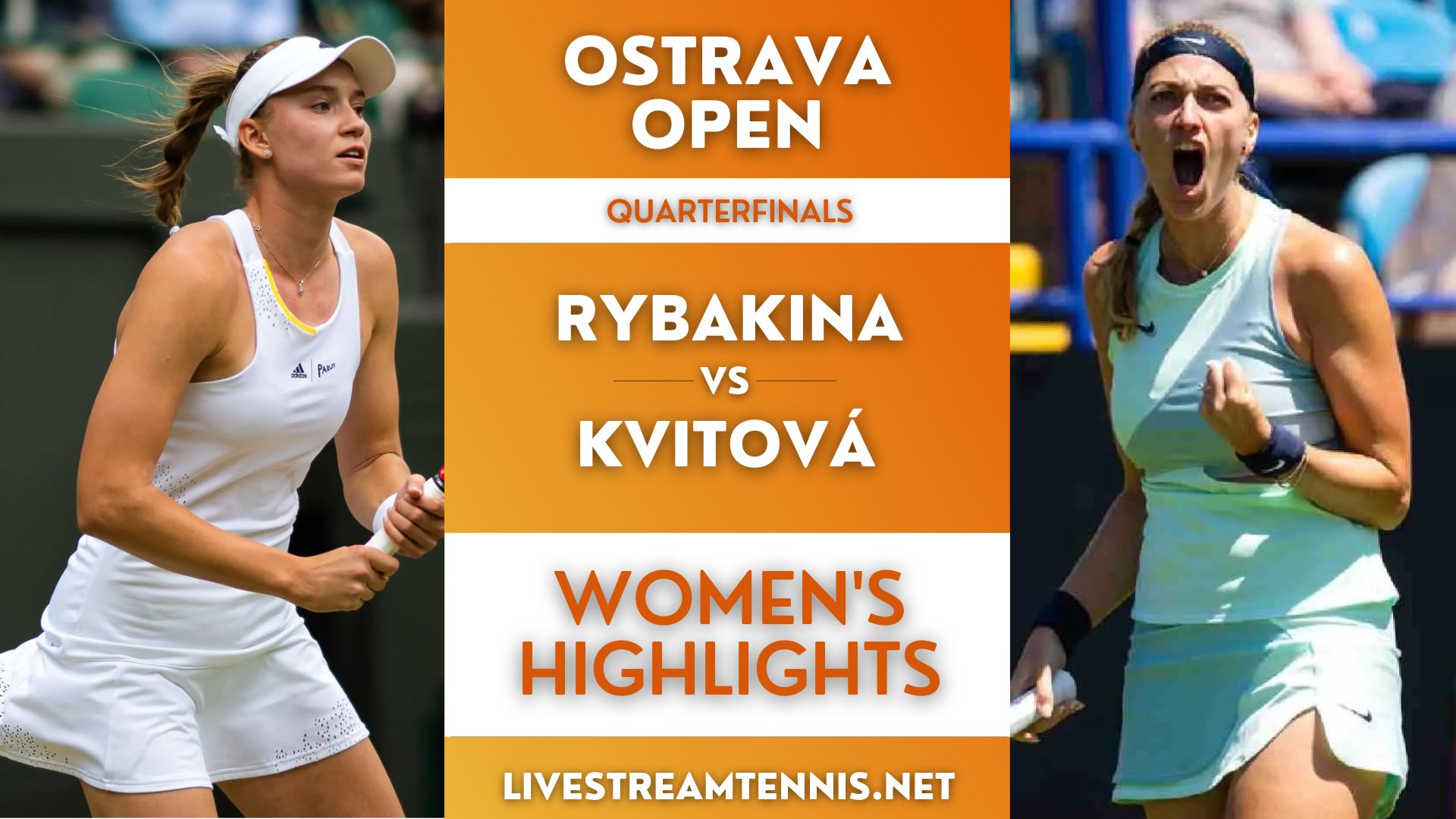 Ostrava Open WTA Quarterfinal 1 Highlights 2022