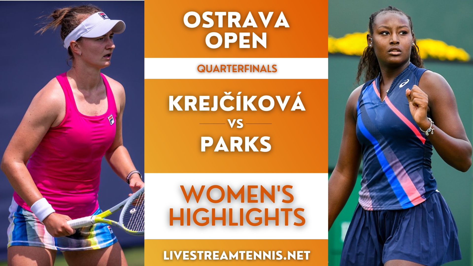 Ostrava Open WTA Quarterfinal 3 Highlights 2022