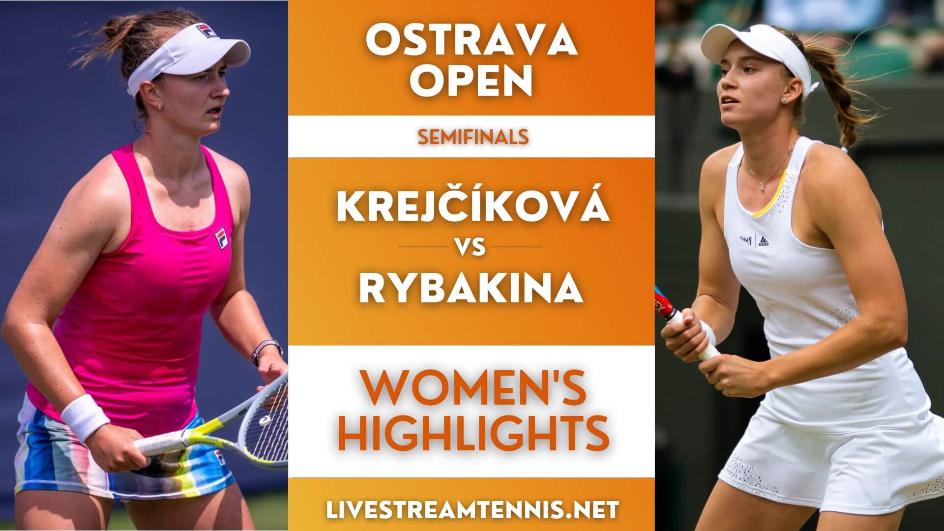 Ostrava Open WTA Semifinal 2 Highlights 2022
