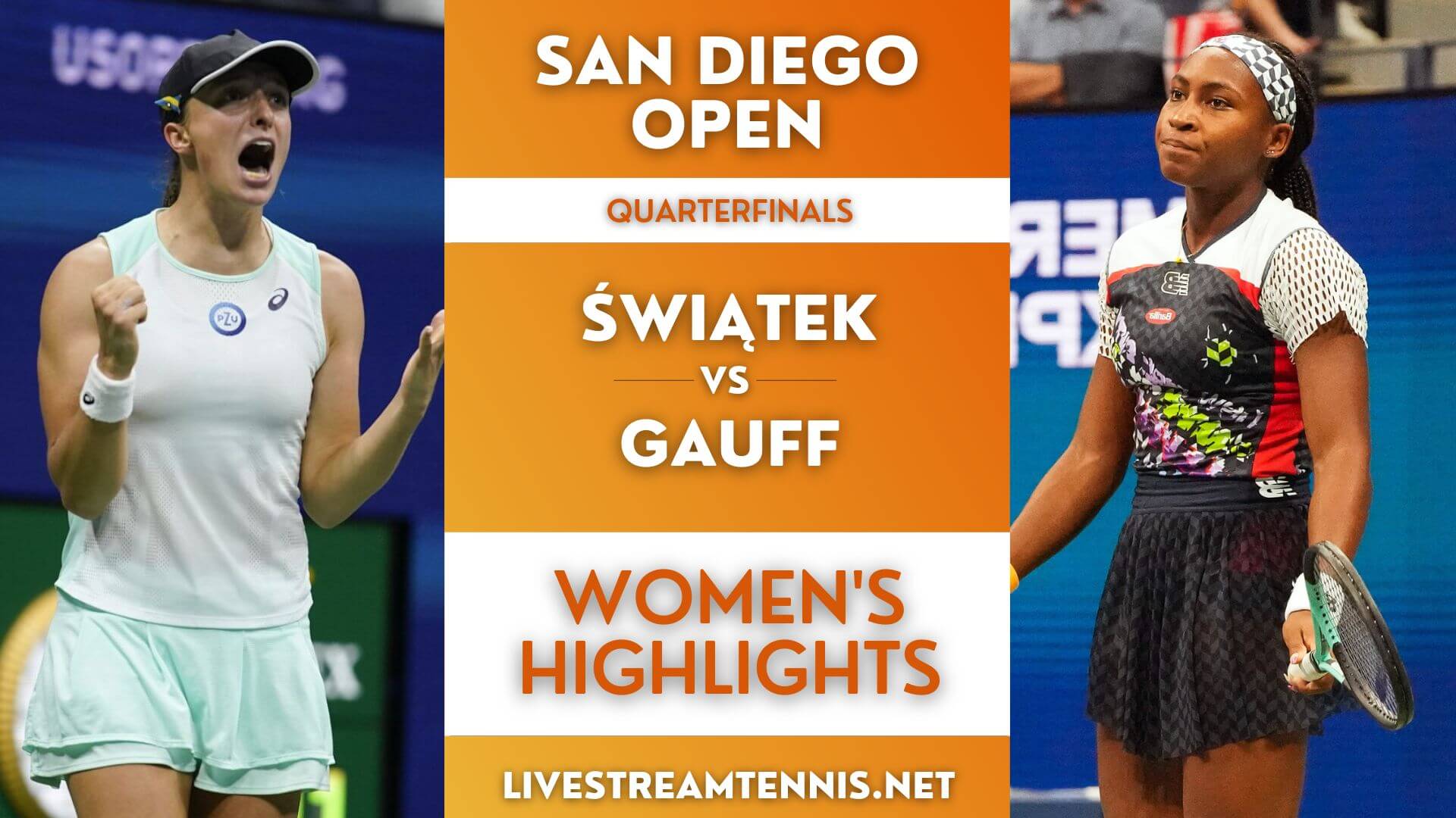 San Diego Open WTA Quarterfinal 3 Highlights 2022