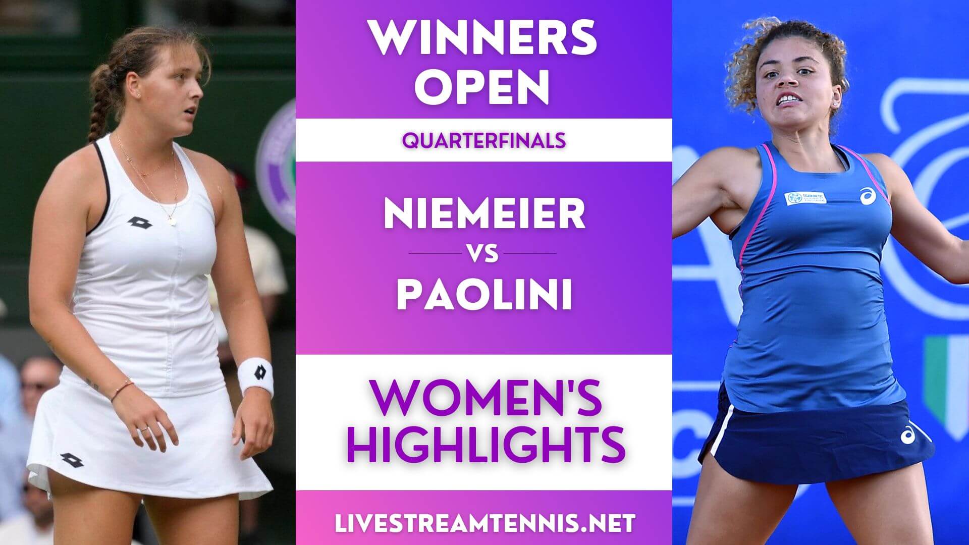 Winners Open WTA Quarterfinal 2 Highlights 2022