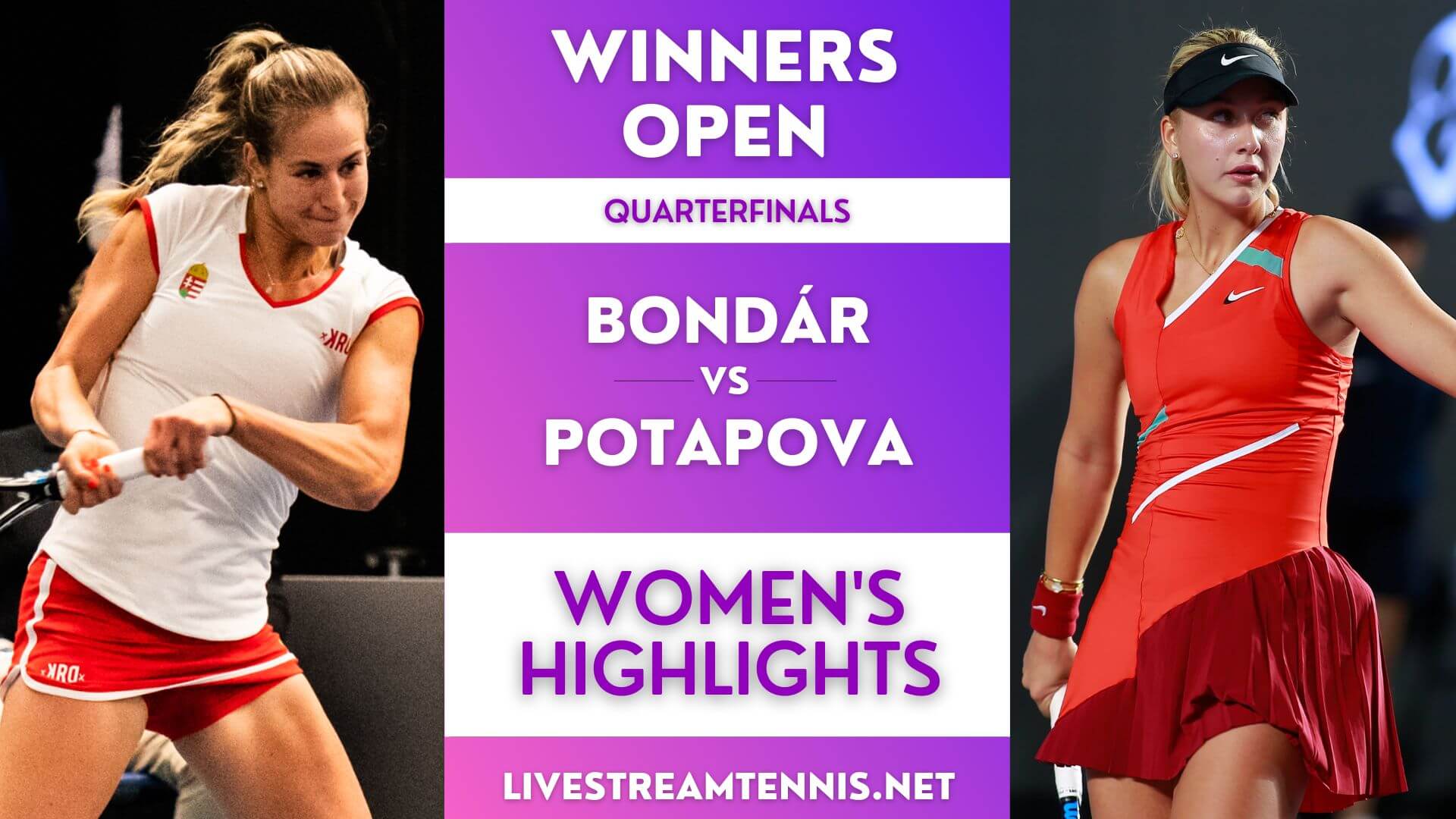 Winners Open WTA Quarterfinal 3 Highlights 2022