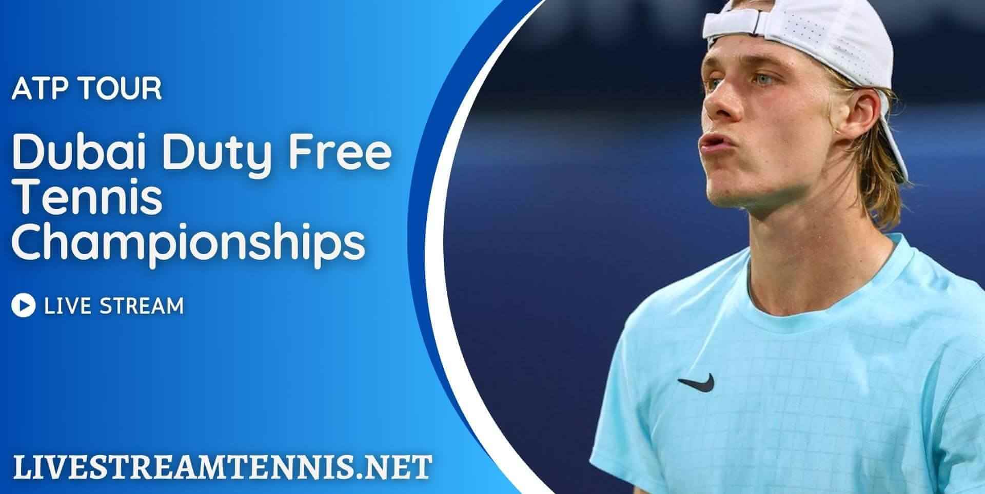 Dubai Tennis Championships 2024 Day 2 Live Stream slider